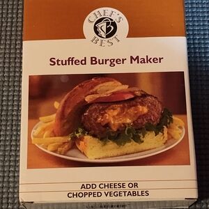Stuffed Burger Maker - Brown